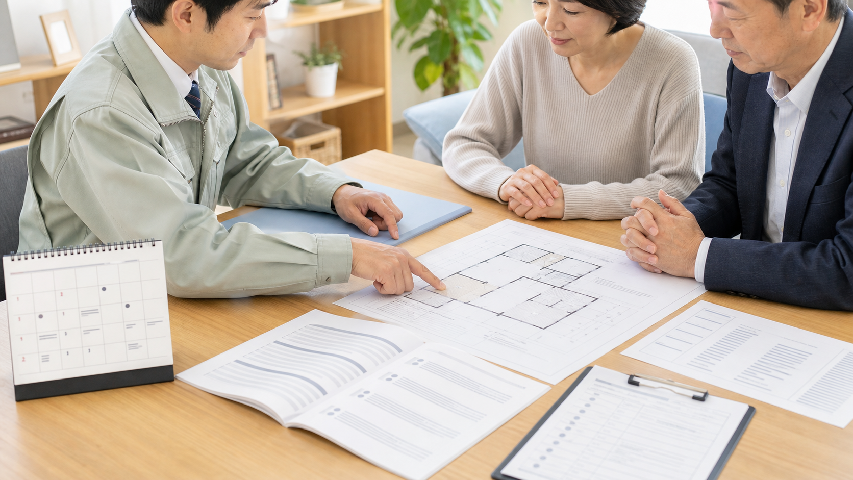 管理規約と工事申請書類を確認する相談