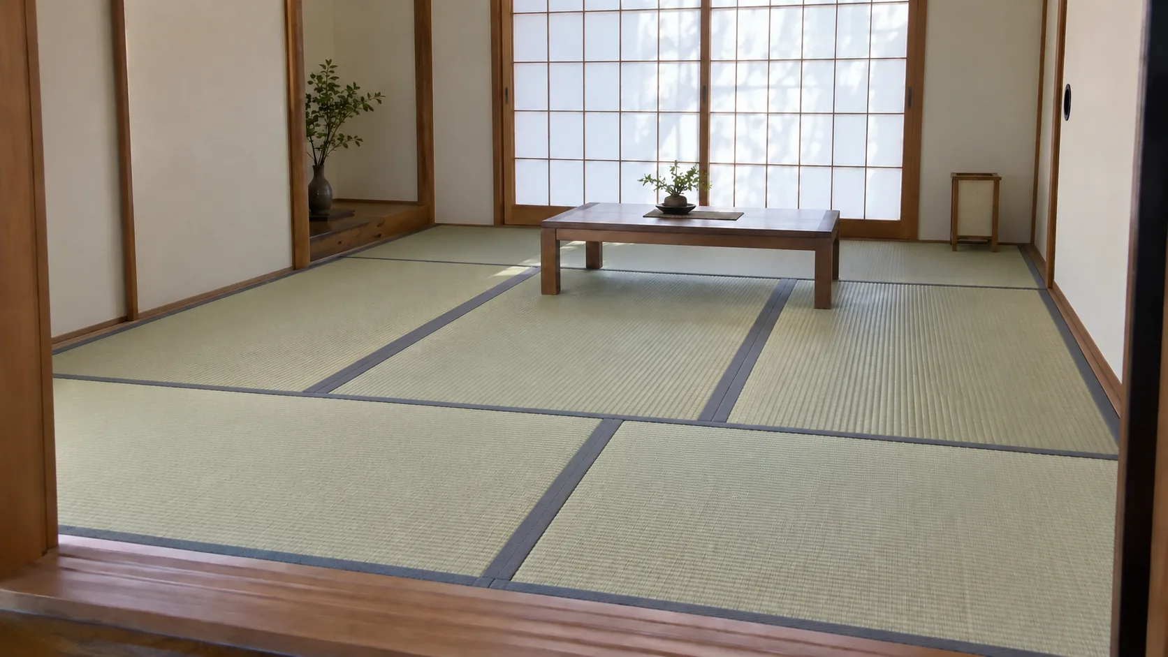 畳と障子を残して使う日本の住まいの和室
